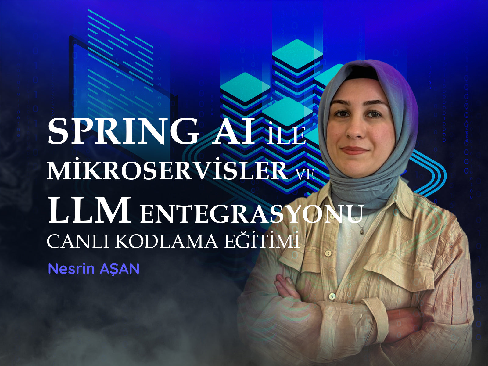 Spring AI ile Mikroservisler ve LLM Entegrasyonu Canlı Kodlama Eğitimi